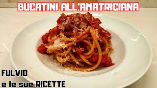 BUCATINI ALLAMATRICIANA  La Ricetta Tradizionale che devi assolutamente provare [upl. by Oskar]