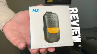 TikSounds M3 Mini Bluetooth Speaker Review [upl. by Akciret449]