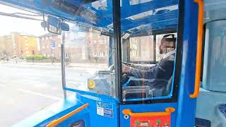 Boarding on My Uncles Enviro 400 Hybrid Euro 6 Stagecoach London NEW Logo 12319 SK14CSX Route 205 [upl. by Neelyam]