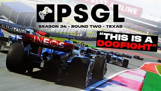 F1 23 Last To First Challenge In A League Race  PSGL Round 2 Texas [upl. by Cordi]