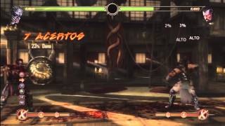 Mortal Kombat  Kabal combo 41 [upl. by Nawat]