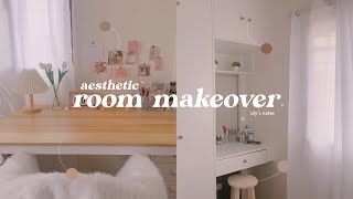 Aesthetic Room Makeover  Shopee Finds 🌸 [upl. by Sakul]