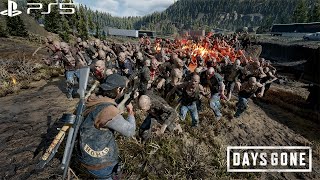 Days Gone PS5 Gameplay  4K 60FPS [upl. by Kelli516]