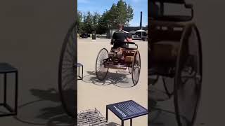 First car ever made 1886 Mercedes Benz history learning information shorts [upl. by Godewyn508]