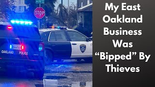 My East Oakland Business Was “Bipped” By Thieves at 6am  Derrick Soo [upl. by Schalles718]