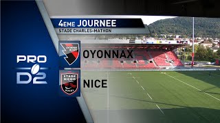 J4 PRO D2  OYONNAX vs NICE  Le match en bref [upl. by Jewelle]