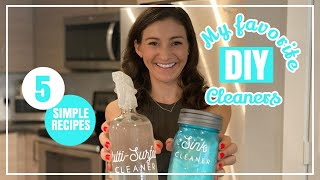 DIY CLEANING PRODUCTS THAT ACTUALLY WORK  How to Make the Best Homemade Cleaners  Natural Cleaner [upl. by Anialram]