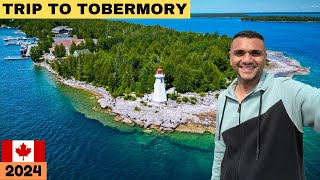 TRIP TO TOBERMORY  BEST ATTRACTIONS IN ONTARIO  MrpatelHANUMAN [upl. by Lenra]