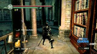 Dark Souls Walkthrough  The Dukes Archives Spinning Staircases amp Fire Keeper Soul Part 079 [upl. by Aihsenad]