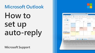 How to set up an outofoffice reply in Outlook  Microsoft [upl. by Sochor956]