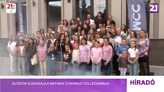 Kutatók Éjszakája a Mathias Corvinus Collegiumban [upl. by Wendi101]