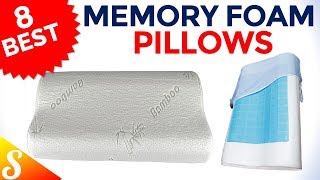 8 Best Memory Foam Pillows in India with Price  Neck Relief Pillow  Cervical Pillow [upl. by Mor626]