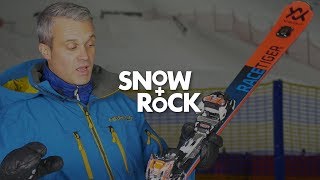 Volkl Racetiger GS 2018 Ski Review by SnowRock [upl. by Atilahs819]