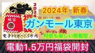 『2024年新春エアガン福袋』 ガンモール東京新春電動ガン福袋15万円開封してみました！ フォースター系列福袋 [upl. by Berke548]