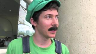 Interview with Ryan Cartwright at ComicCon 2013 [upl. by Trilbi305]