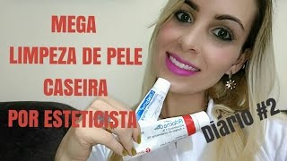 A MELHOR LIMPEZA DE PELE CASEIRA EVER POR ESTETICISTA [upl. by Pangaro]