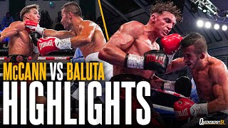 Dennis McCann vs Ionut Baluta fight highlights  Blood and bravery in a York Hall classic 🩸💥 [upl. by Tom]