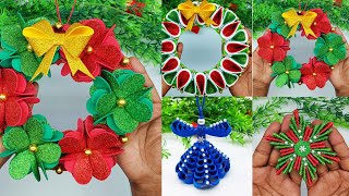 4 Types of Christmas Toys  Christmas Tree Ornaments Making at Home  Christmas Trends 2024 [upl. by Emerald]