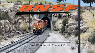 Layout Update 2024  BNSF  “Over Woodford to Tunnel 10”  Realistic Scenery in H0 Scale [upl. by Cornela]