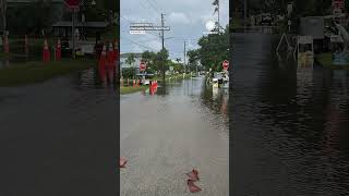 Hurricane Helene Storm Surge Flooding Begins in Florida [upl. by Kuehnel]