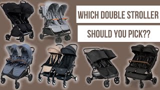 Best Lightweight Travel Double Stroller 2024  2025  SidebySide Strollers [upl. by Adham]