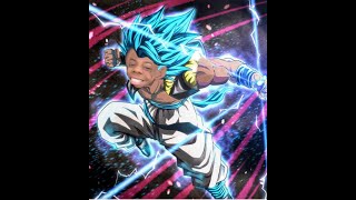 LR STR SSJB GOGETA TRANSFORMTATION THEME Speeds Version [upl. by Noruq]