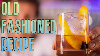 How to make an OLD FASHIONED  Cocktail amp Mocktail [upl. by Camden]