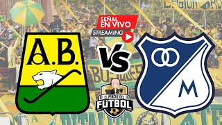 Bucaramanga 0 vs Millonarios 0  Fecha 4 cuadrangulares  Liga I 2024 [upl. by Irmine]