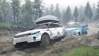 Offroad Range Rover Pulang Kedesa Spintires [upl. by Angelita]