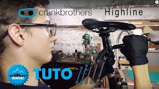 Tuto VTT  Monter une tige de selle télescopique à câble  Crankbrothers Highline [upl. by Kloster]