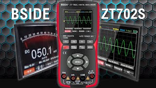 Osciloscópio e Multímetro de alta qualidade a preço incrível apresentamos o ZT702S [upl. by Devlin458]