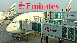 EMIRATES AIRBUS A380 Economy  Dubai  Milan  Flight Review [upl. by Eric]