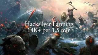 God of War  Hacksilver Farming 14K in 130 min [upl. by Oirasor395]