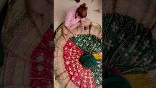 Navratri outfi  2 😍 diy diychachi fashion shwetamahadik handmade navratri [upl. by Candace]