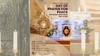 Holy Mass and Exposition of the Blessed Sacrament  Day of prayer for peace in Nazareth [upl. by Einoj]