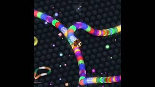 Slither io Super fast reaction 60 shorts [upl. by Enyahs2]