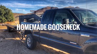 Homemade Gooseneck Hitch [upl. by Jewett]