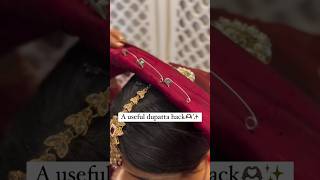 Very useful tricks on how to fix dupatta shortsfeed trending viralvideo shorts ytshorts makeup [upl. by Etty441]