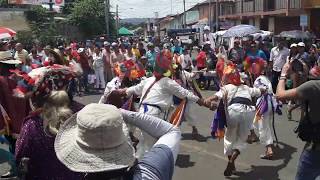 Danzas Folkloricas Gueguense Sn Jeronimo Patrono de Masaya Azul y Blanco fecha 30 Sept [upl. by Enrichetta498]