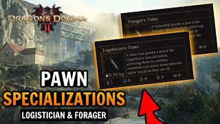 How To Unlock Logistician amp Forager Pawn Specializations in Dragons Dogma 2 [upl. by Ysac]