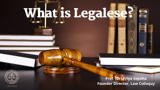 What is Legalese [upl. by Nimad940]