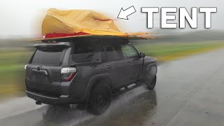 EXTREME Wind Testing Popular Backpacking Tents [upl. by Alliscirp812]