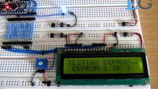 How To Test The BuiltIn EEPROM Of The Arduino [upl. by Ardnazxela]