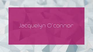 Jacquelyn Oconnor  appearance [upl. by Chucho]