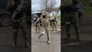 Chechen fighters dance Lezginka 🇷🇺🏹🇺🇦 [upl. by Marcy]