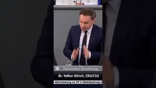 Dr Volker Ullrich CSU Lösungen gegen Islamismus bundestag [upl. by Trudy466]