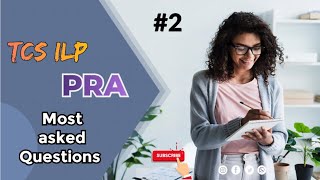 2 Most Asked Questions of PRA Series on TCS ILP  PRA coding questions from Scratch tcs jobs [upl. by Gilda]