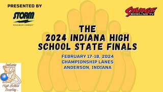 2024 Indiana High School Bowling State FinalsTeam Stepladder [upl. by Neirda425]