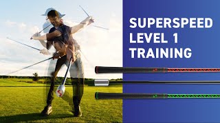 SuperSpeed Golf Swing Speed Level 1 Training Protocol [upl. by Merideth744]