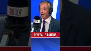 Nigel Farage pressed on whether rioters should stop  LBC [upl. by Ellenrahs126]